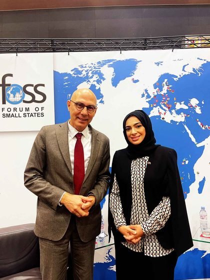 Lubna Qassim, a moment from her career