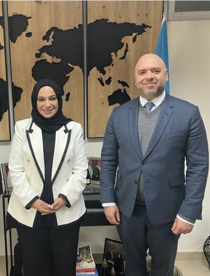 Lubna Qassim, a moment from her career
