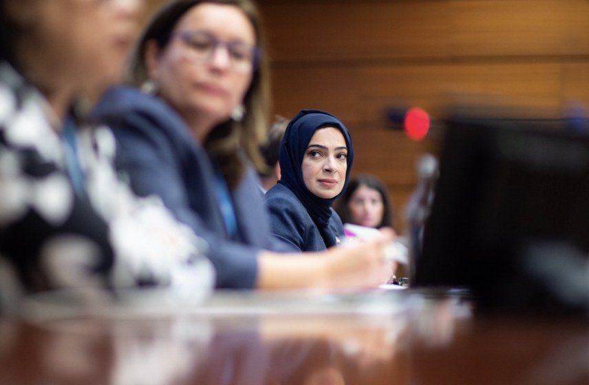 Lubna Qassim, a moment from her career