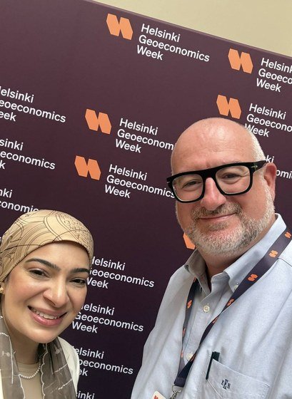 Lubna Qassim, a moment from her career