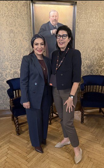 Lubna Qassim, a moment from her career