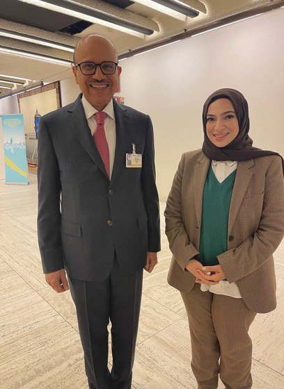Lubna Qassim, a moment from her career
