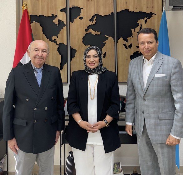 Lubna Qassim, a moment from her career