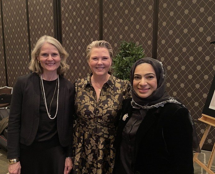 Lubna Qassim, a moment from her career